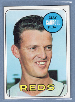 1969 Topps #26 Clay Carroll (a) EX-MT  GOWAYY