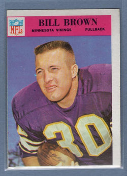 1966 Philadelphia #107 Bill Brown VG-EX  GO171