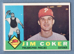 1960 Topps #438 Jim Coker(b) EX   GO550