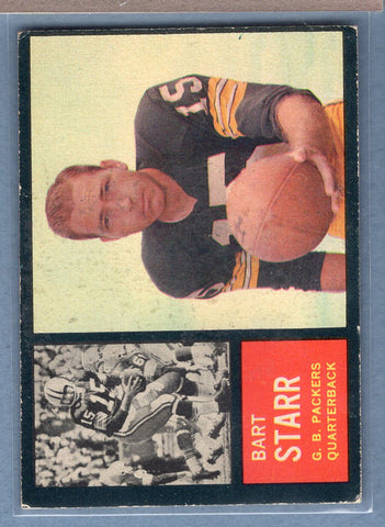 1962 Topps #63 Bart Starr (HOF) SP VG-EX  GO71