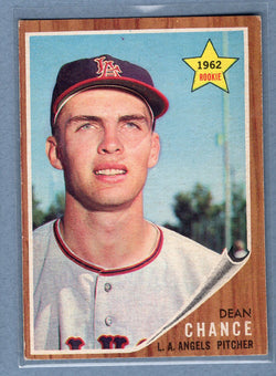 1962 Topps #194 Dean Chance (R)  EX  GO301