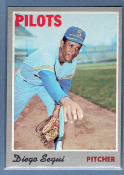 1970 Topps #2 Diego Segui VG-EX(2)