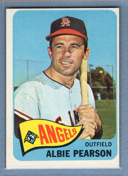 1965 Topps #358 Albie Pearson (b) EX-MT  GO375