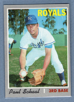 1970 Topps #338 Paul Schaal  (a) EX  GO900