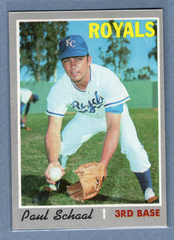 1970 Topps #338 Paul Schaal  (a) EX  GO900