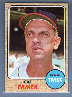 1968 Topps #206 Cal Ermer NM  GO534