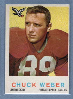 1959 Topps #94 Chuck Weber EX-MT  GO159