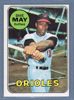 1969 Topps #113 Dave May EX-MT  GO661
