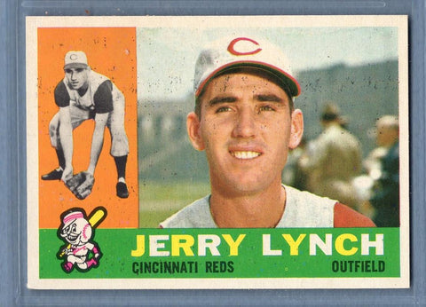 1960 Topps #198 Jerry Lynch EX-MT  Set Break C