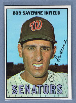 1967 Topps #27 Bob Saverine EX-MT  GO523