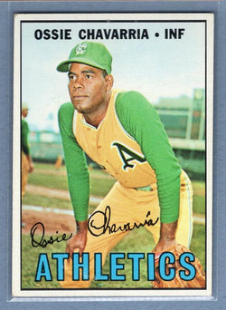 1967 Topps #344 Ossie Chavarria EX  GO446