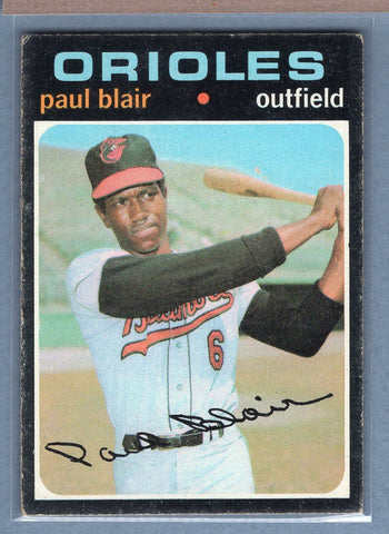 1971 Topps #53 Paul Blair (b) EX  GO950
