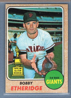 1968 Topps #126 Bobby Etheridge(a) EX  GO250