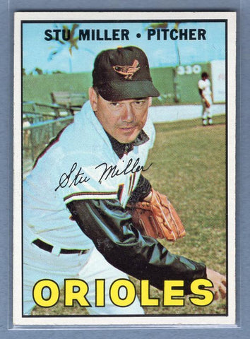 1967 Topps #345 Stu Miller EX  GO446