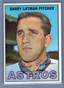 1967 Topps #28 Barry Latman EX-MT  GO523