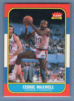 1986 Fleer #70 Cedric Maxwell  NM