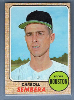1968 Topps #207 Carroll Sembera EX-MT  GO534