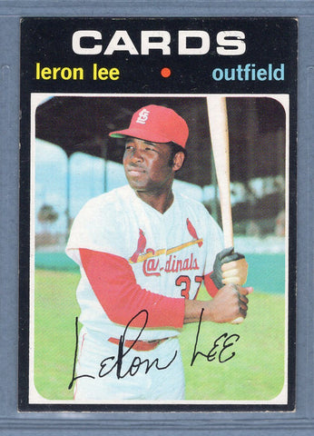 1971 Topps #521 Leron Lee  EX  GO747