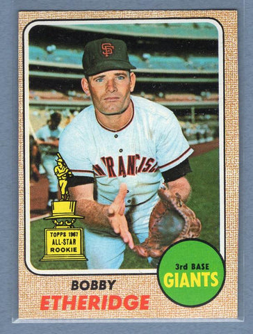 1968 Topps #126 Bobby Etheridge(b) EX  GO250