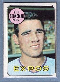1969 Topps #67 Bill Stoneman (a) EX-MT  GOWABB