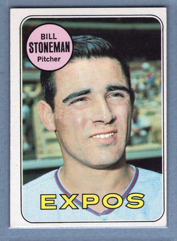 1969 Topps #67 Bill Stoneman (a) EX-MT  GOWABB