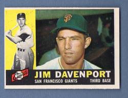 1960 Topps #154 Jim Davenport EX-MT  GO240A