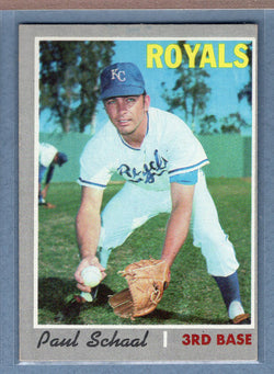 1970 Topps #338 Paul Schaal  (c) EX  GO900