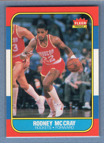 1986 Fleer #71 Rodney McCray  NM