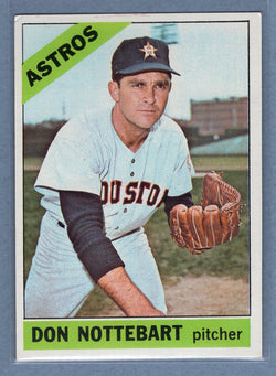 1966 Topps #21 Don Nottebart EX  GO152
