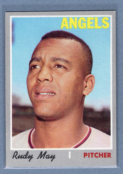 1970 Topps #203 Rudy May  EX-MT  GO680