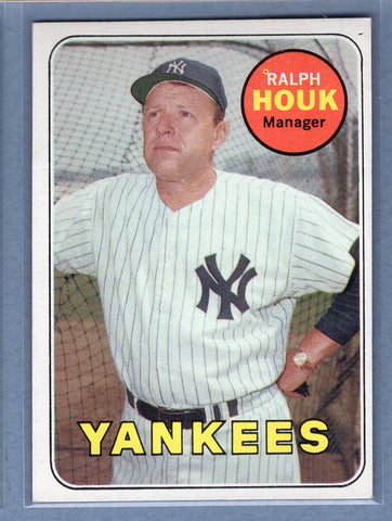 1969 Topps #447 Ralph Houk  EX-MT  GO602