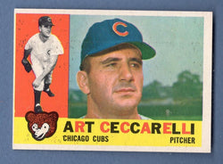 1960 Topps #156 Art Ceccarelli EX-MT  GO240A
