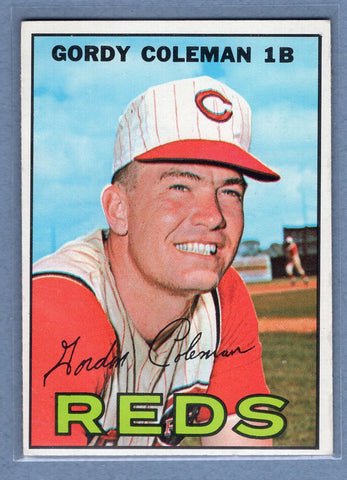 1967 Topps #61 Gordy Coleman (b) EX  GO215