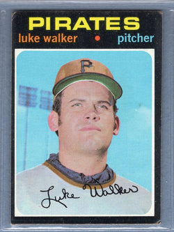 1971 Topps #534 Luke Walker  EX  SB1