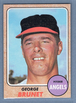 1968 Topps #347 George Brunet EX-MT  GO123