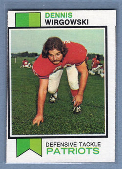 1973 Topps #249 Dennis Wirgowski(mc) VG  High Grade Set Break
