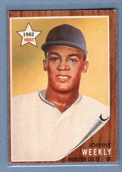 1962 Topps #204 Johnny Weekly  EX  GO301