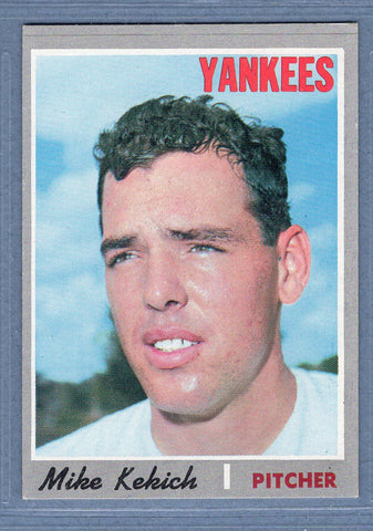 1970 Topps #536 Mike Kekich  EX-MT  SB1