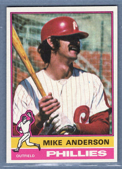 1976 Topps #527 Mike Anderson  EX-MT  GOSB1