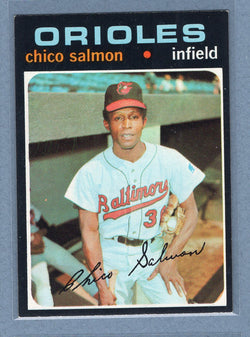 1971 Topps #249 Chico Salmon  (d) EX-MT  GO340