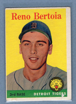 1958 Topps #232 Reno Bertoia (a) VG  GO501