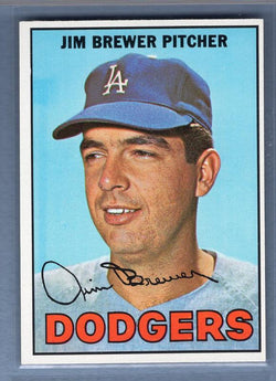1967 Topps #31 Jim Brewer EX-MT  GO523
