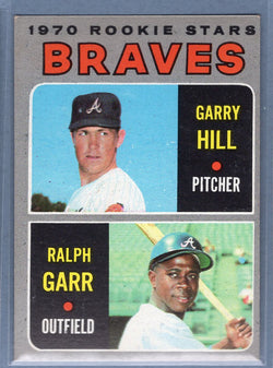 1970 Topps #172 Braves Rookies (Ralph Garr, Garry Hill) VG-EX