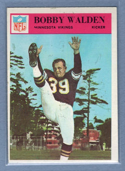 1966 Philadelphia #116 Bobby Walden EX  GO171