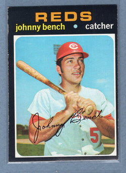 1971 Topps #250 Johnny Bench (HOF)  (a) EX  GO340