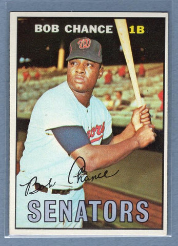 1967 Topps #349 Bob Chance EX-MT  GO446