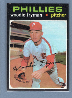 1971 Topps #414 Woodie Fryman  (c) EX-MT  GO775