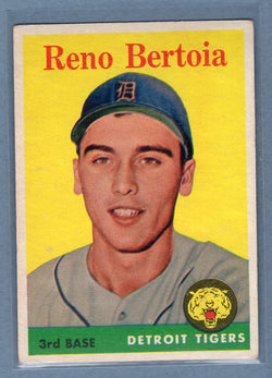 1958 Topps #232 Reno Bertoia (b) VG-EX  GO501