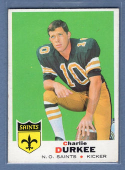 1969 Topps #257 Charlie Durkee VG-EX  GO257