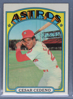 1972 Topps #65 Cesar Cedeno (f) EX-MT  GO544